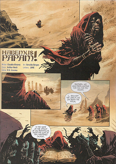 HEAVY METAL MAGAZINE #2 Brom Cover