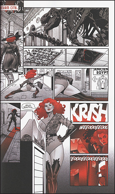 HARLEY QUINN BLACK + WHITE + RED