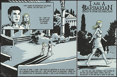 I AM A BARBARIAN Created by Edgar Rice Burroughs Signed Limited
