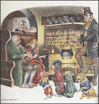 ILLUSTRATION ART GALLERY PRESENTS Charles Dickens Drawings and Paintings by Ron Embleton