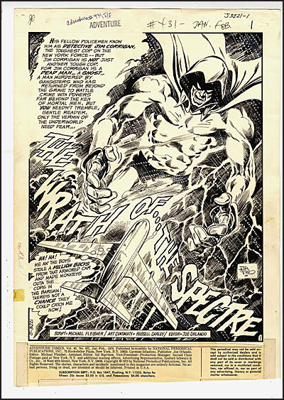 JIM APARO'S DC CLASSICS ARTIST'S EDITION
