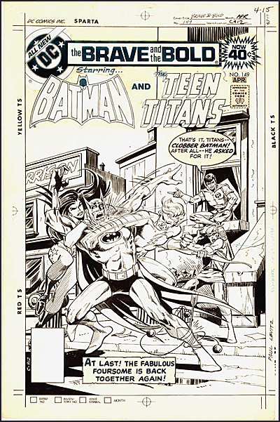 JIM APARO'S DC CLASSICS ARTIST'S EDITION
