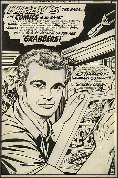 JACK KIRBY FOREVER PEOPLE Artist's Edition