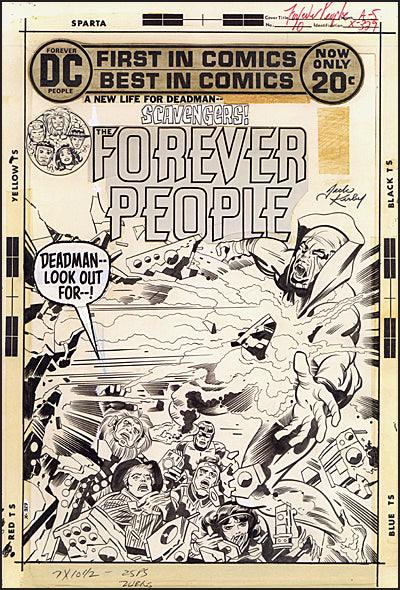 JACK KIRBY FOREVER PEOPLE Artist's Edition