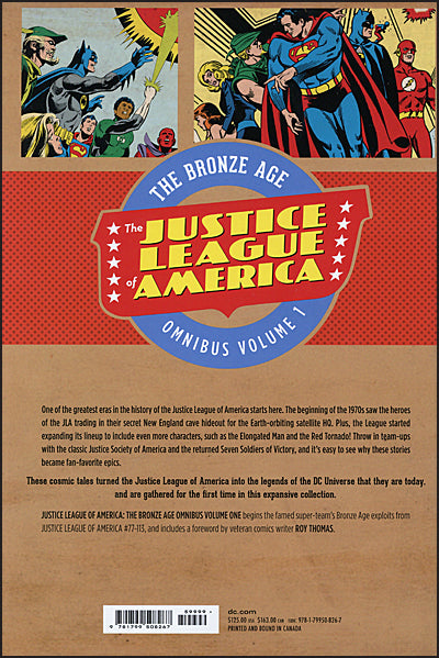 JUSTICE LEAGUE OF AMERICA The Bronze Age Volume 1