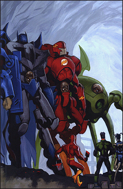 JLA A LEAGUE OF ONE Deluxe Edition