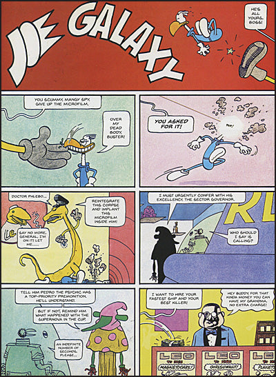 JOE GALAXY COMICS Space Wonders & Horrors