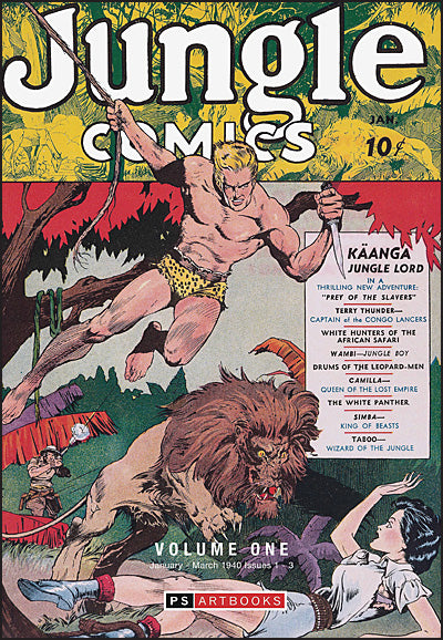 JUNGLE COMICS Volume 1 Hardcover