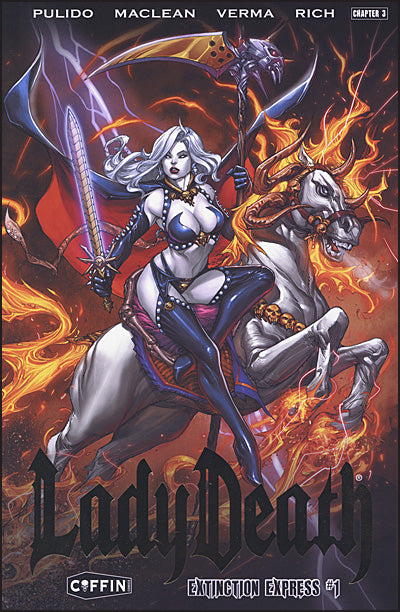 LADY DEATH EXTINCTION EXPRESS #1 Premiere Edition