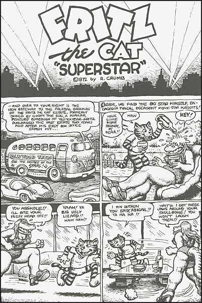 THE LIFE AND DEATH OF FRITZ THE CAT