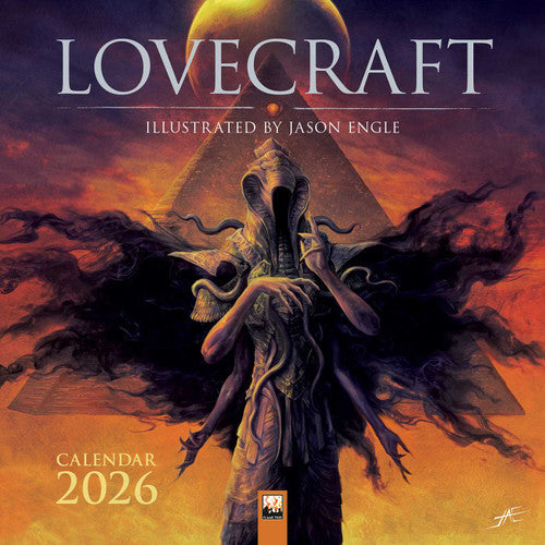 LOVECRAFT ILLUSTRATED By Jason Engle 2026 Calendar