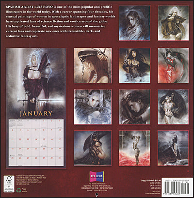 LUIS ROYO 2026 Calendar
