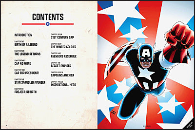 MARVEL'S CAPTAIN AMERICA The Illustrated History