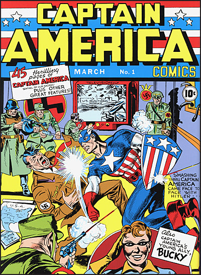 MARVEL'S CAPTAIN AMERICA The Illustrated History