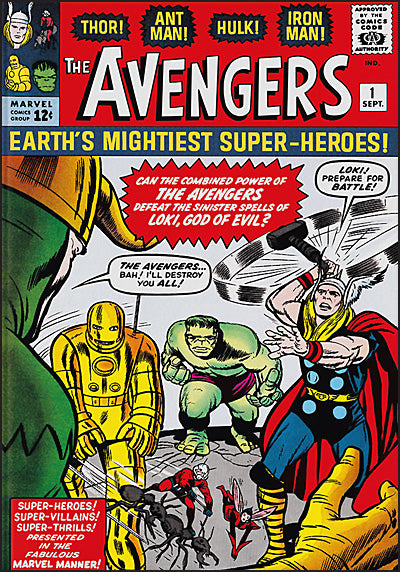 MARVEL COMICS LIBRARY AVENGERS Volume 1 1963-1965