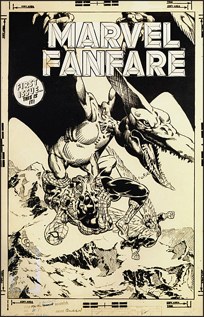 MICHAEL GOLDEN'S MARVEL STORIES Artist's Edition