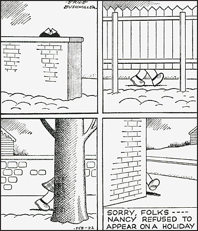 NANCY WEARS HATS