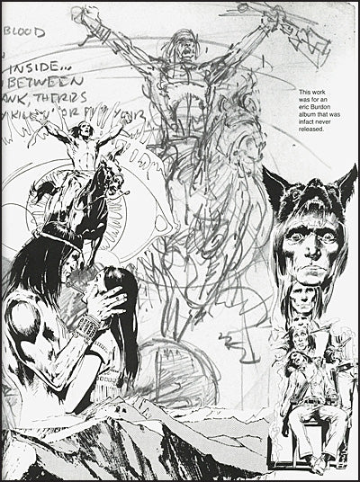 NEAL ADAMS SAVAGE SKETCHBOOK