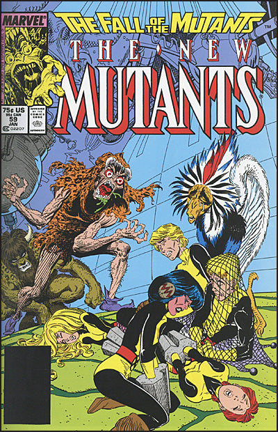 NEW MUTANTS Omnibus Volume 3 Byrne Cover