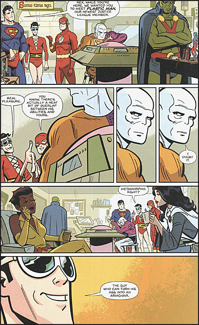 PLASTIC MAN NO MORE!