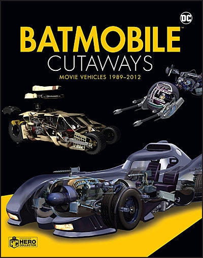 BATMOBILE CUTAWAYS The Movie Vehicles 1989-2012