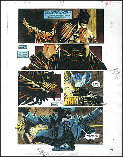 BATMAN Kelley Jones Signed Gallery Edition