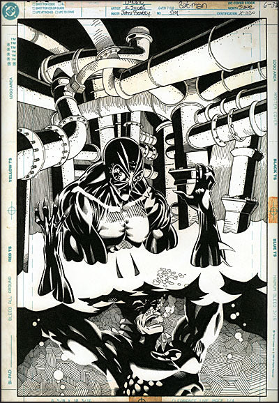 BATMAN Kelley Jones Signed Gallery Edition