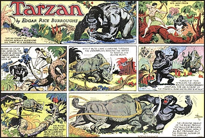 EDGAR RICE BURROUGHS TARZAN Volume 5 Tarzan and the Adventurers