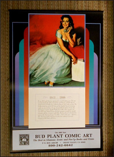 BUD PLANT VINTAGE 1998 PIN-UP Calendar