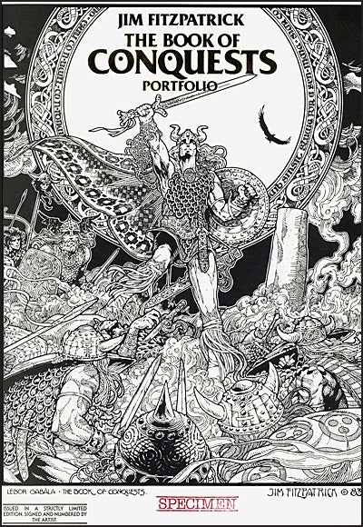 JIM FITZPATRICK THE BOOK OF CONQUESTS PORTFOLIO