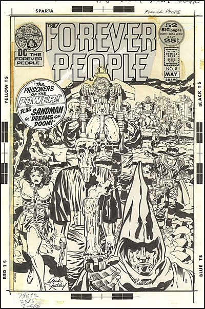 JACK KIRBY FOREVER PEOPLE Artist's Edition