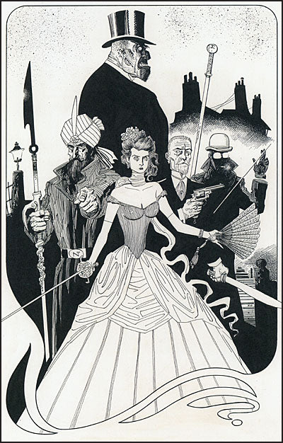 LEAGUE OF EXTRAORDINARY GENTLEMEN Gallery Signed Edition