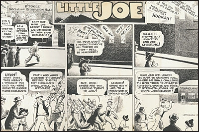 LITTLE JOE SUNDAY COMICS By Harold Gray 1937-1942