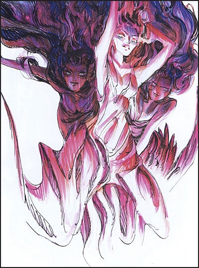 MINDY LEE DOODLES 3 Sketchbook Signed