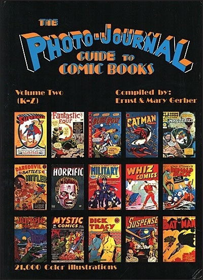 PHOTO JOURNAL GUIDE TO COMIC BOOKS Set Volumes 1 & 2
