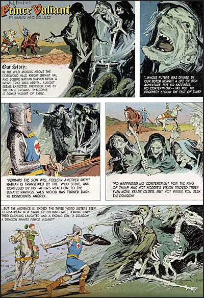 THE PRINCE VALIANT PAGE Slipcase Signed & Limited Deluxe