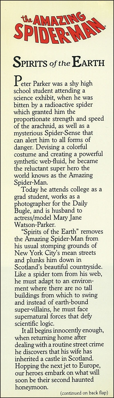 THE AMAZING SPIDER-MAN SPIRITS OF THE EARTH