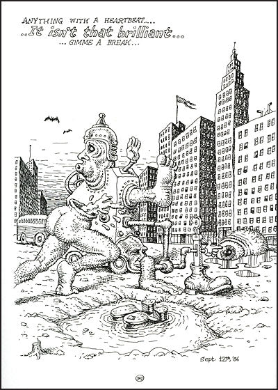 R. CRUMB SKETCHBOOK Volume 4 1982-1989