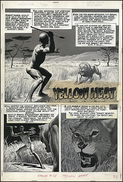 RUSS HEATH'S YELLOW HEAT Artist's Edition Portfolio