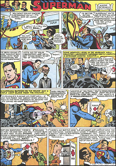 SUPERMAN THE ATOMIC AGE SUNDAYS 1949-1953