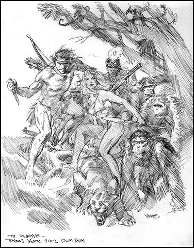 TWIXT TWO WORLDS #3 By Thomas Yeates Signed