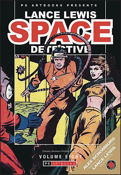 CLASSIC SCI-FI COMICS Volume 8 Lance Lewis Space Detective Hardcover