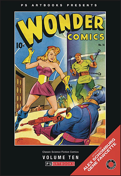 CLASSIC SCI-FI COMICS Volume 10 Hardcover Wonder Comics