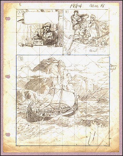 HAL FOSTER'S PRINCE VALIANT SKETCHBOOKS An Illustrated Memoir Volume 2 Signed