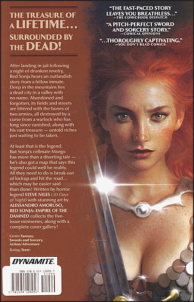 RED SONJA Empire of the Damned
