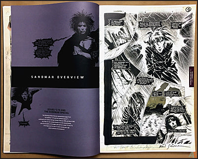 SANDMAN Gallery Russell/Gaiman Signed Edition