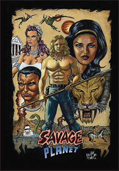 SAVAGE PLANET Signed with Remarque