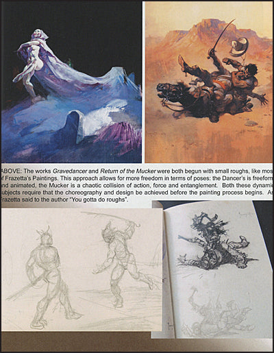 SECRETS OF FRAZETTA Techniques and Methods of Mike Hoffman Signed