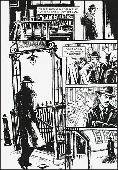 SHERLOCK HOLMES AND THE EMPIRE BUILDERS The Gene Genie Volume 1 Walter Simonson Cover