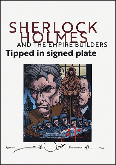 SHERLOCK HOLMES AND THE EMPIRE BUILDERS The Gene Genie Volume 1 Walter Simonson Cover Signed